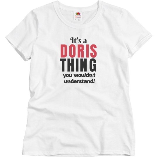 It's a Doris thing