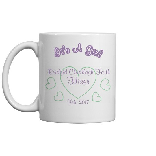 It's a girl mug
