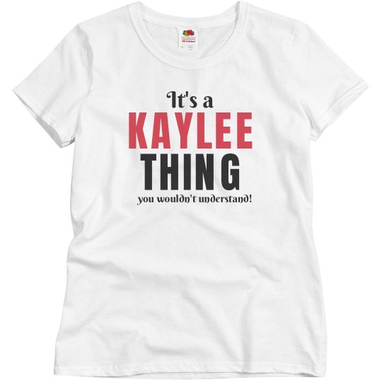 It's a Kaylee thing