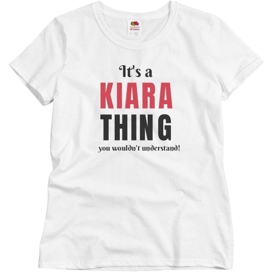 It's a Kiara thing