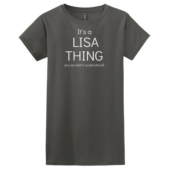 It's a Lisa Thing