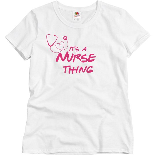 It's a nurse thing