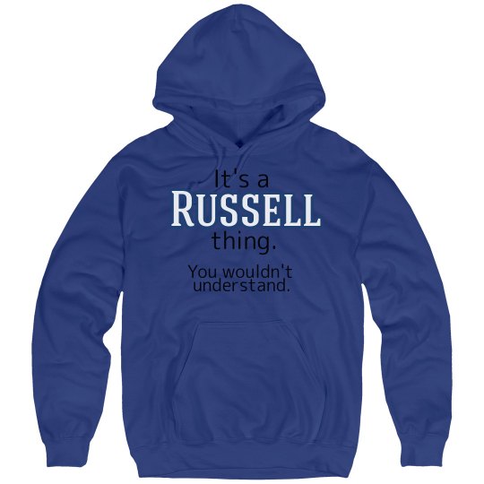 Its a Russell thing