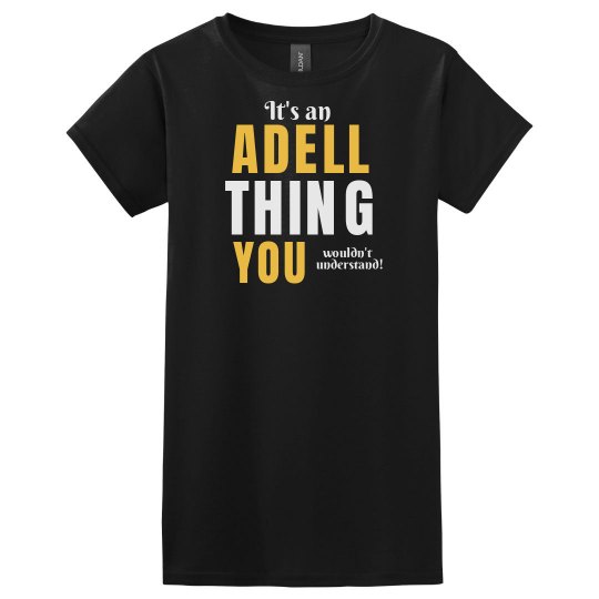 It's an adell thing