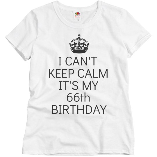 It's my 66th birthday