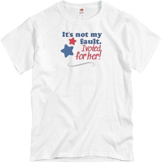 It's not my fault. I voted for her! Cooper-Brush Stars