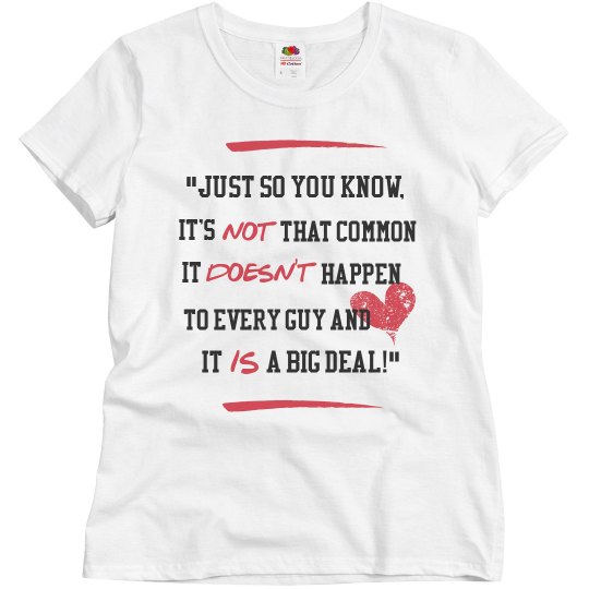 "It's Not That Common" Pop Culture Quote Tee "It's Not That Common" Pop Culture Quote Tee