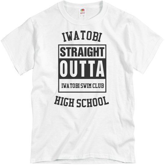 Iwatobi swim club men's T-shirt