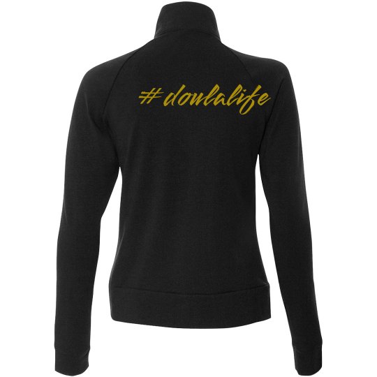 Jacket #doulalife - Slim Fit Practice Jacket: REAL Doula | Customized Girl