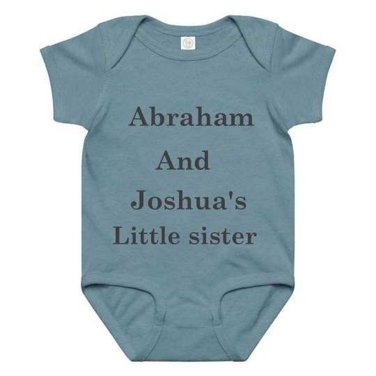 Jai'ana's little sister onesie