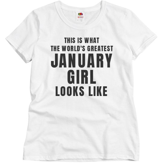 January Girl Shirt