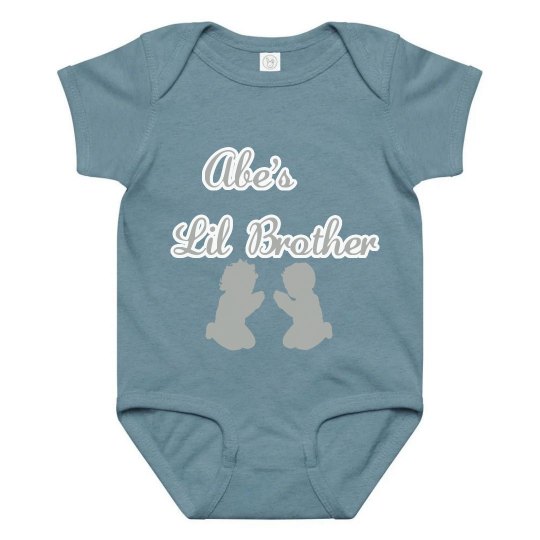 jc abe's lil bro onesie