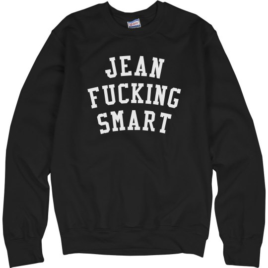 Jean Smart Crewneck - Black Jean Smart Crewneck - Black