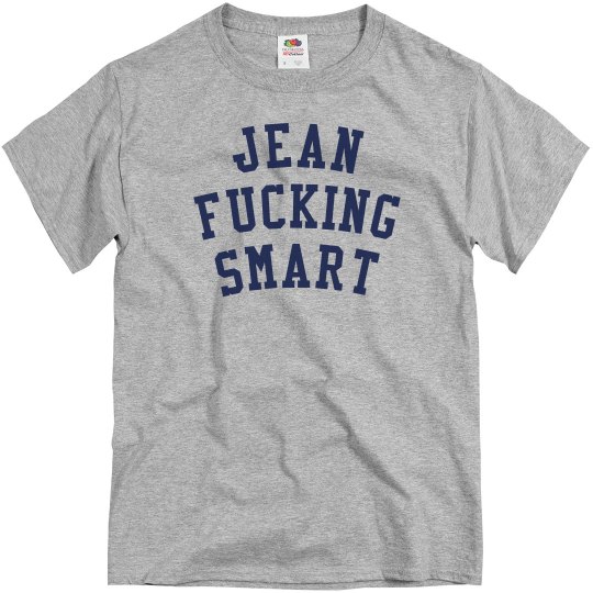 Jean Smart Tee - Gray Jean Smart Tee - Gray
