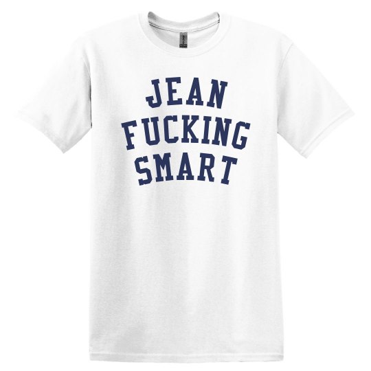 Jean Smart Tee - White Jean Smart Tee - White