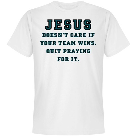 Jesus: Not A Sports Fan 