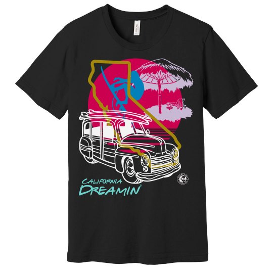 Johnny Dappa Trading Co. Premium California Dreamin' T-