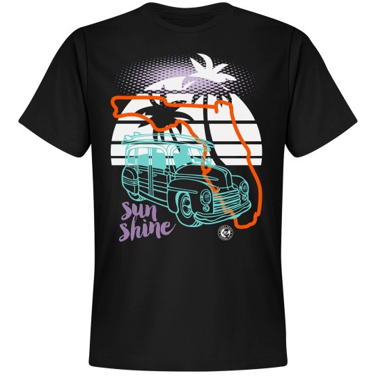 Johnny Dappa Trading Co. Premium Florida Sun Shine T-Sh