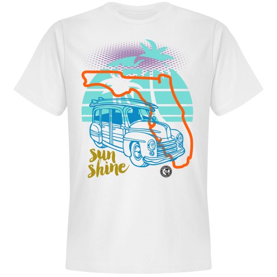 Johnny Dappa Trading Co. Premium Florida Sun Shine T-Sh Johnny Dappa Trading Co. Premium Florida Sun Shine T-Sh