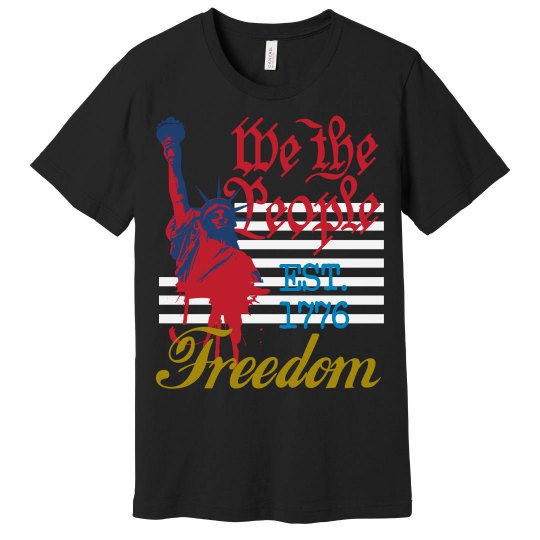 Johnny Dappa Trading Co. Premium We The People T-Shirt Johnny Dappa Trading Co. Premium We The People T-Shirt