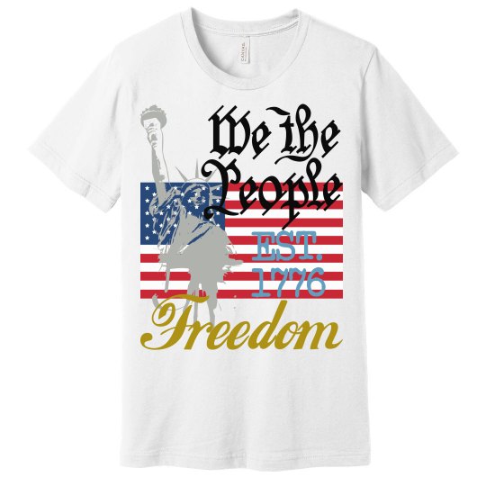 Johnny Dappa Trading Co. Premium We The People T-Shirt