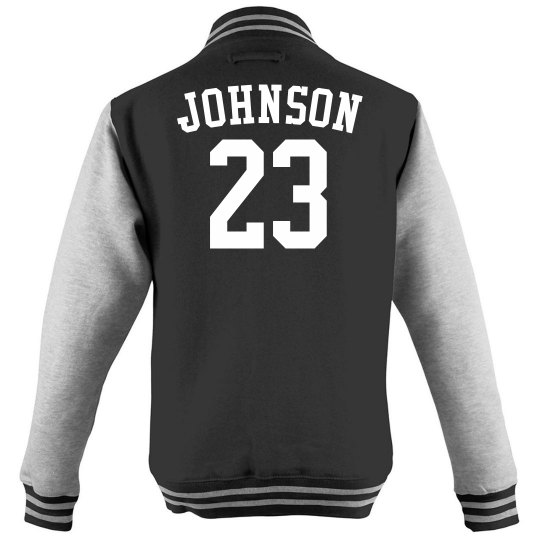 Johnson letterman jacket