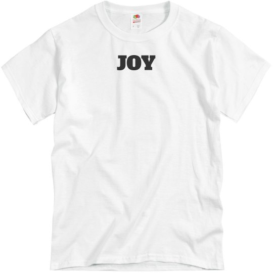 'Joy' Positive Mantra t shirt