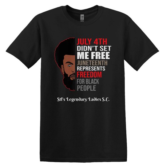 Juneteenth Tee 1 Black Juneteenth Tee 1 Black