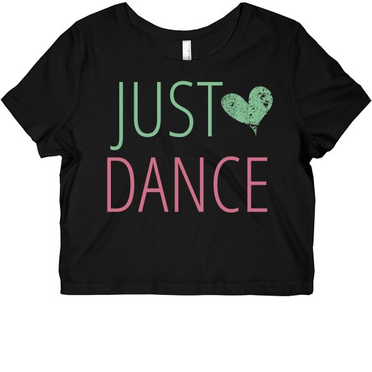 Just Dance Crop Tee