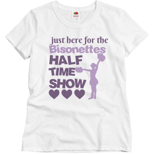 Just hear for halftime show- Drill