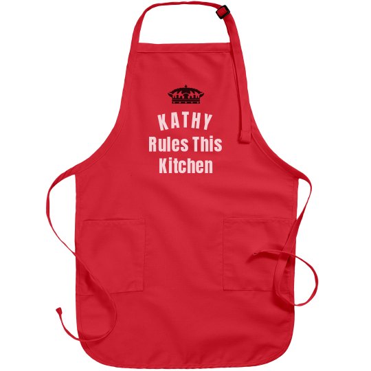 Kathy rules the kitchen