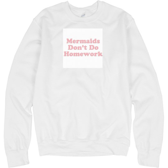 Kawaii Mermaid Crewneck