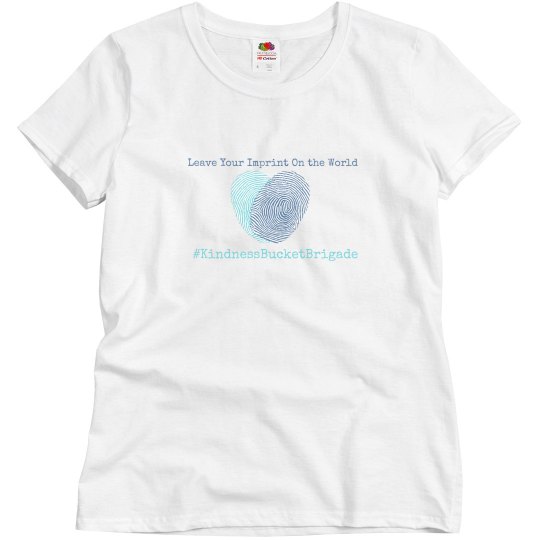 KBB White leave your imprint shirt