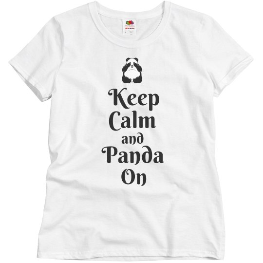 Keep calm and panda on Keep calm and panda on