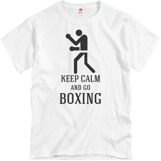 keep calm and go boxing