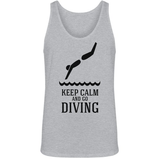 keep calm and go diving