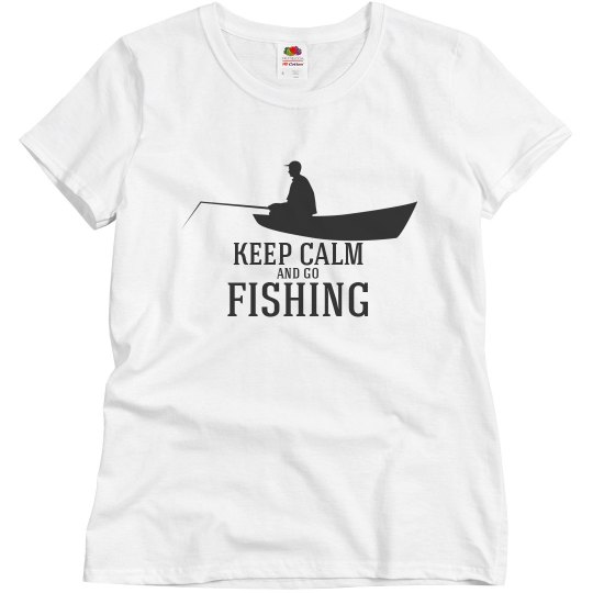 keep calm and go fishing