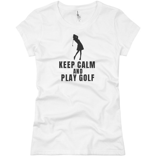 keep calm and golf