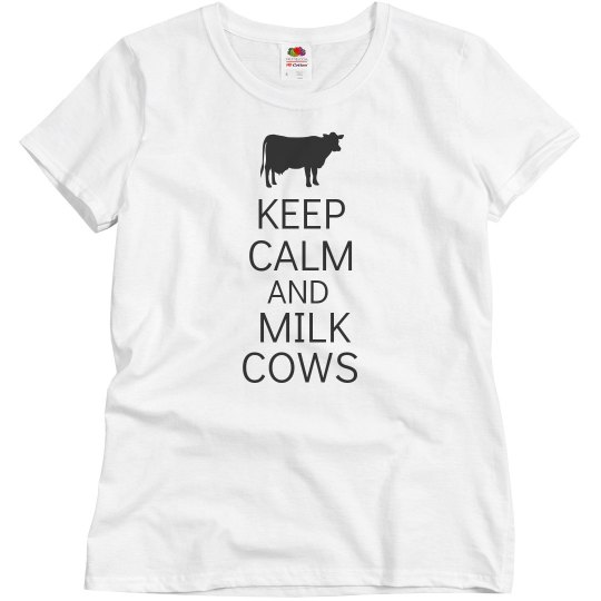 Keep calm and mike cows