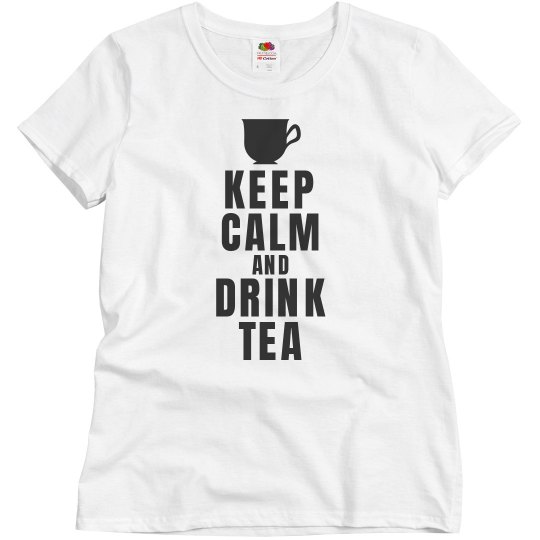 keep calm drink tea