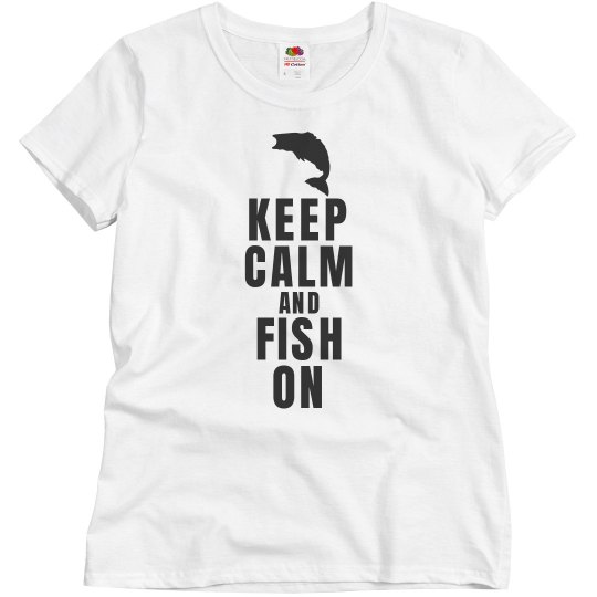 Keep calm fish on Keep calm fish on