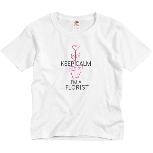 keep calm I'm a florist