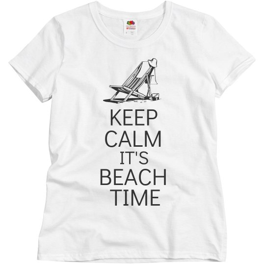 Keep calm It's beach time