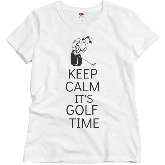 Keep calm it's golf time Keep calm it's golf time