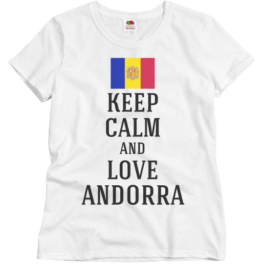 Keep calm love Andorra