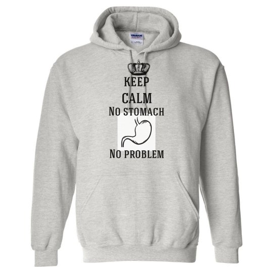 Keep Calm No Stomach No Problem