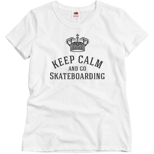 keep calm-go skating