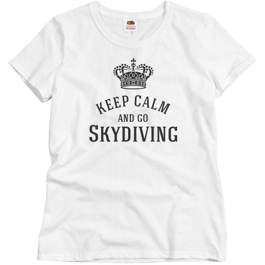 keep calm-go skydiving