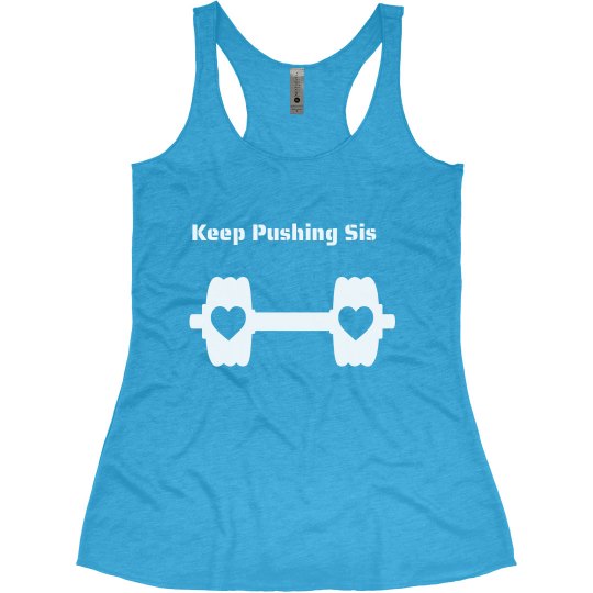 Keeping pushing Tank