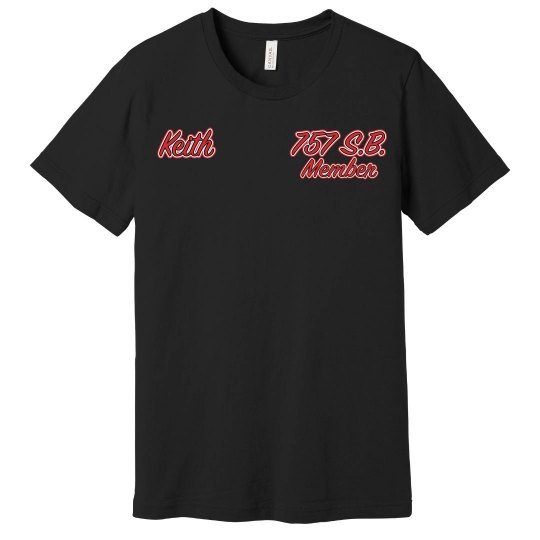 Keith 757 SB Member Tshirt